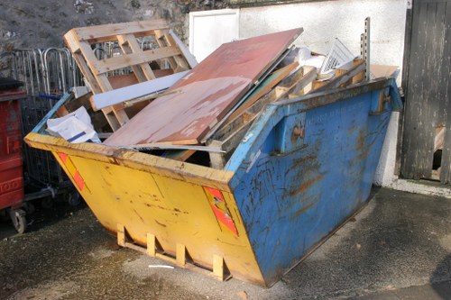 Professional office clearance team at work in Lime Garden