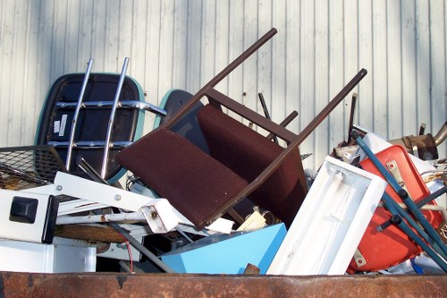 Efficient house clearance team at work
