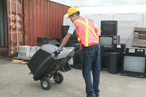 Secure transportation of cleared items