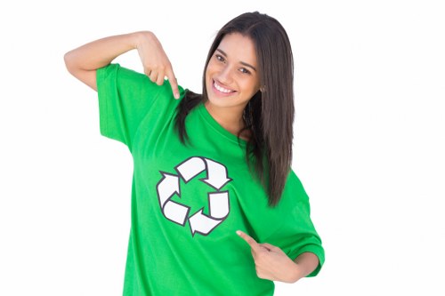 Eco-friendly disposal during loft clearance